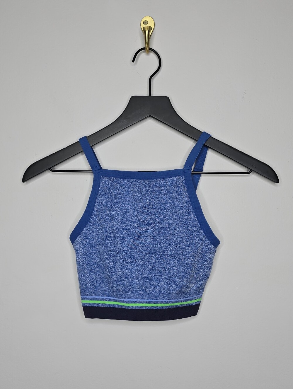 Aerie Chill High Neck Seamless Sports Bra Top Size Small
